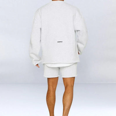 ALON | LONG SLEEVES AND SHORTS SET