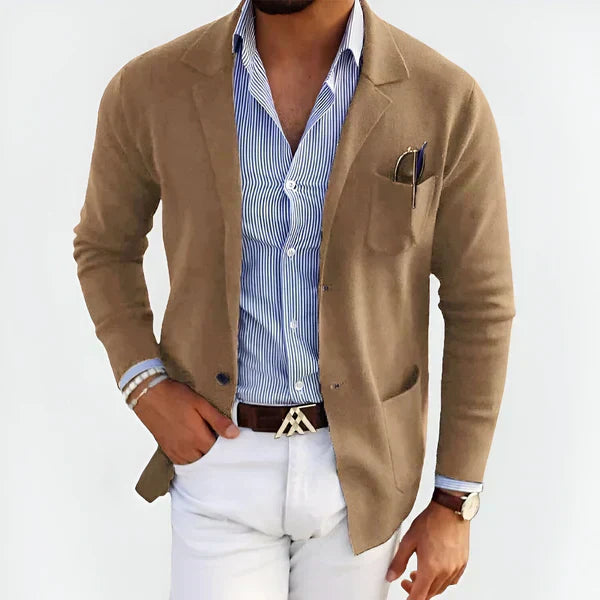 BENJAMIN | SOPHISTICATED WRAP CARDIGAN