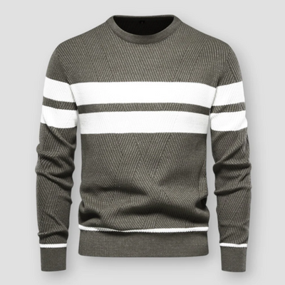 ALEX | STRIPED KNIT SWEATER