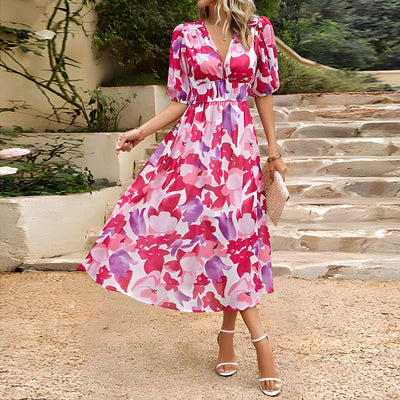 Amelia – Maxi dress with a floral pattern